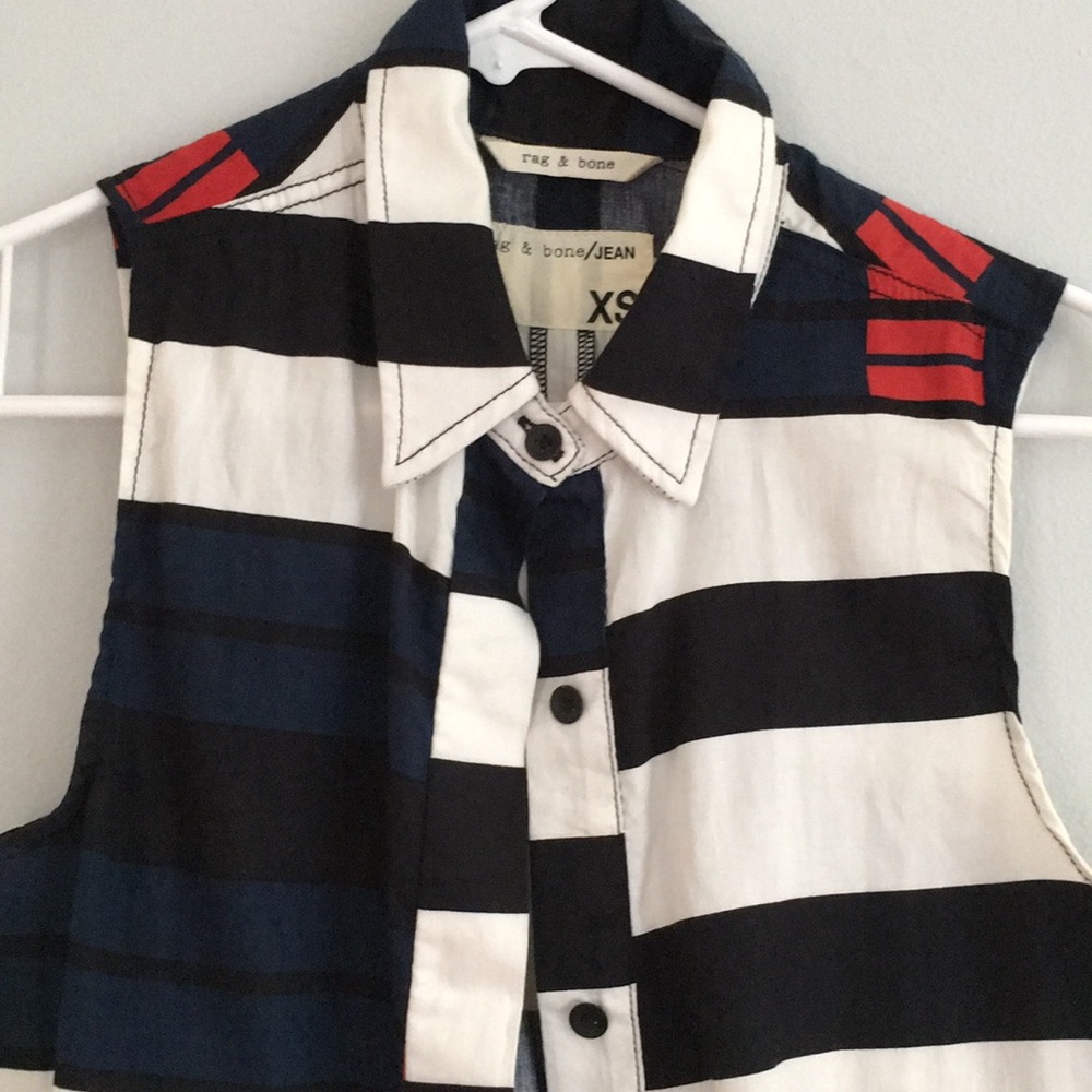 Rag & Bone Button Up Tank - Picture 2 of 3